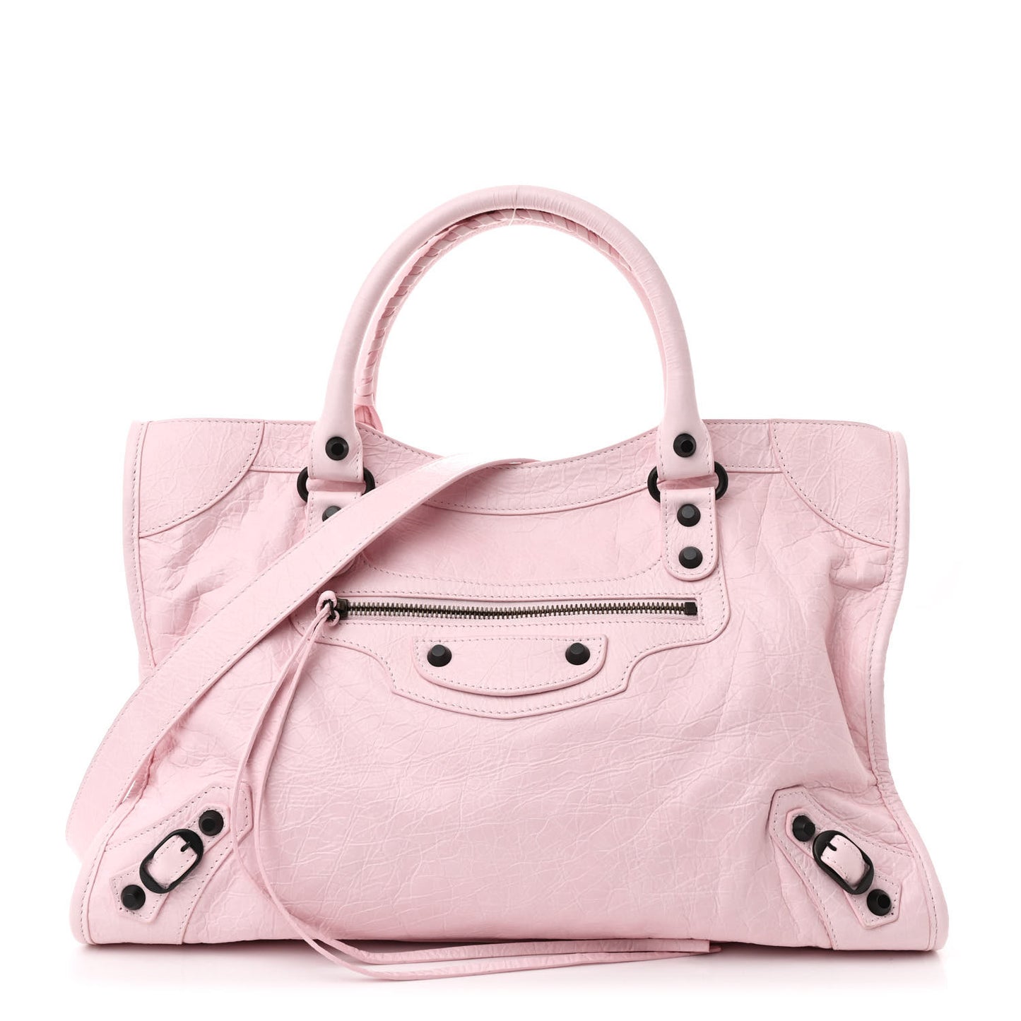 Agneau Arena Classic Hardware Medium Le City Light Pink