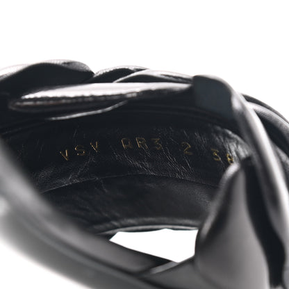 Valentino Garavani Nappa Atelier 03 Rose Edition Slide Sandals 38 Black 8 of 10