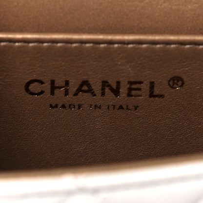 Chanel Lambskin Quilted Chic Pearls Flap White 6 of 12