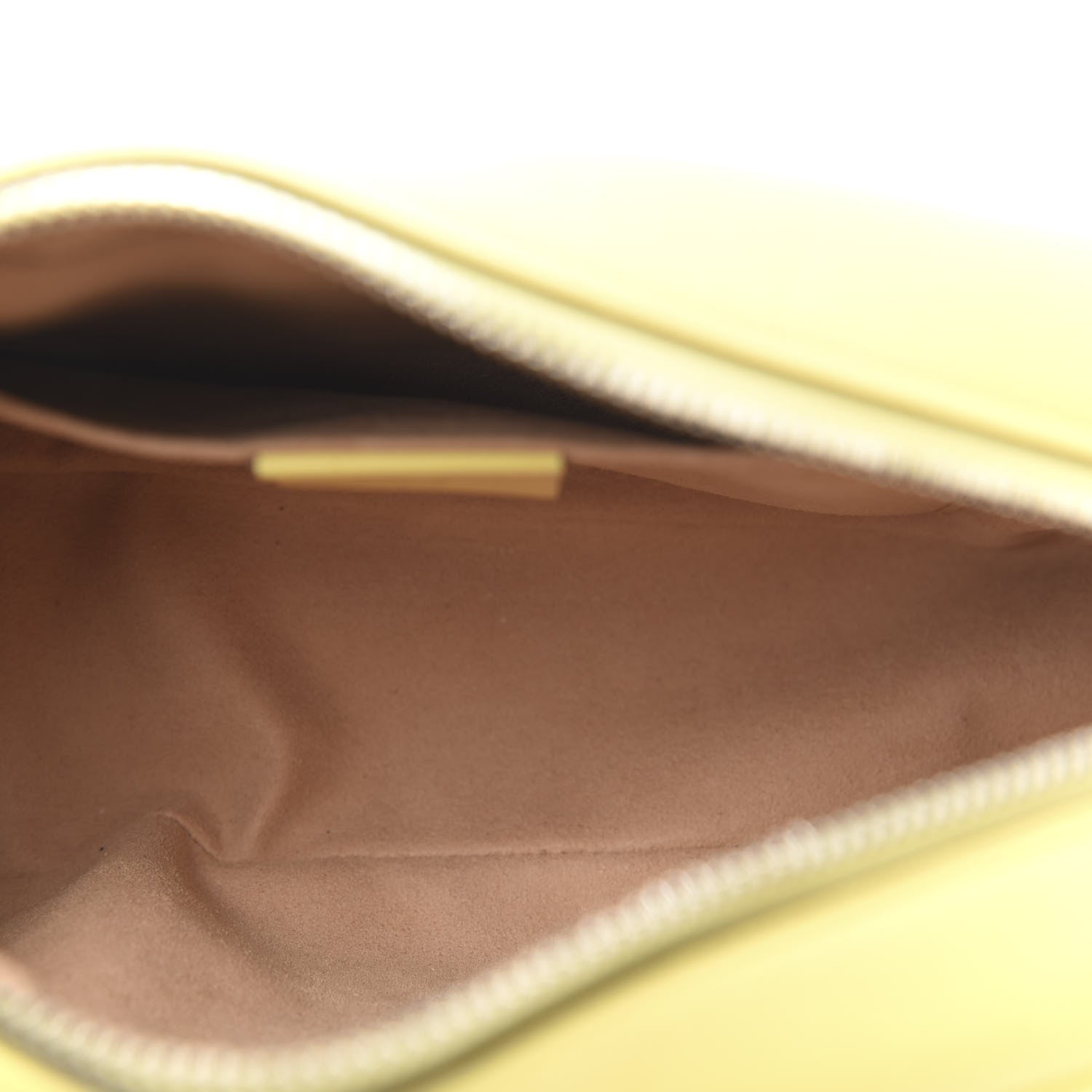 Gucci Calfskin Matelasse Small GG Marmont Chain Shoulder Bag Banana 5 of 13
