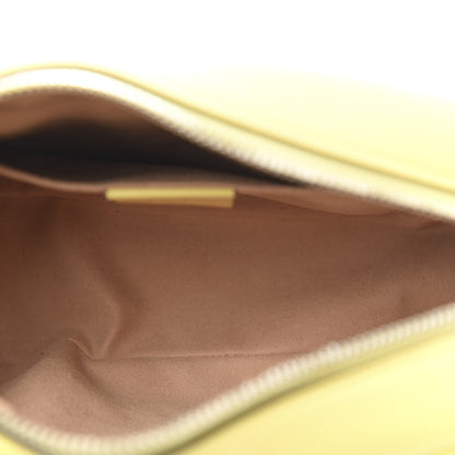 Gucci Calfskin Matelasse Small GG Marmont Chain Shoulder Bag Banana 5 of 13
