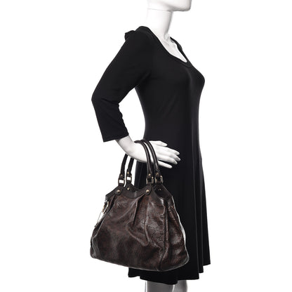 Gucci Guccissima Medium Sukey Tote Chocolate 2 of 9