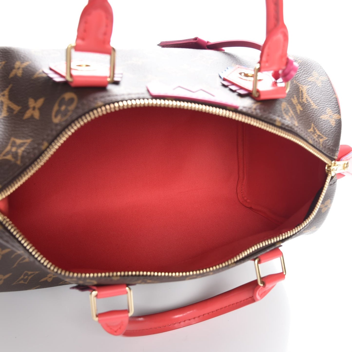 Monogram Totem Speedy 30 Flamingo