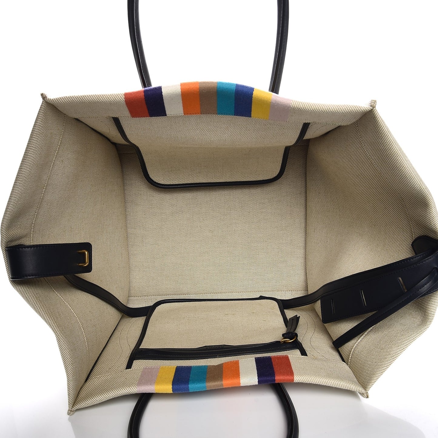 Cotton Canvas Medium Phantom Luggage Multicolor