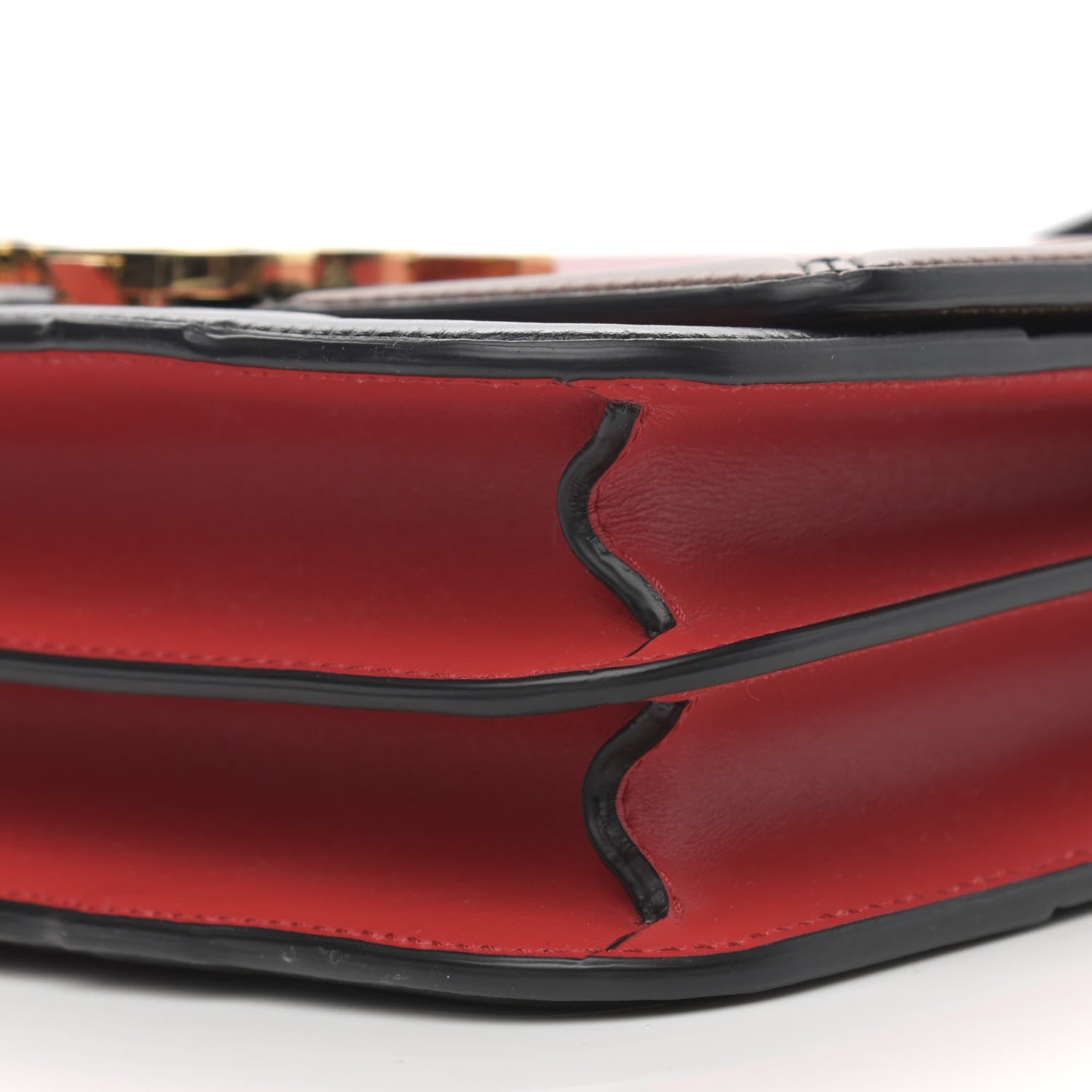 Burberry Applique Smooth Calfskin Small TB Bag Bright Red 10 of 11