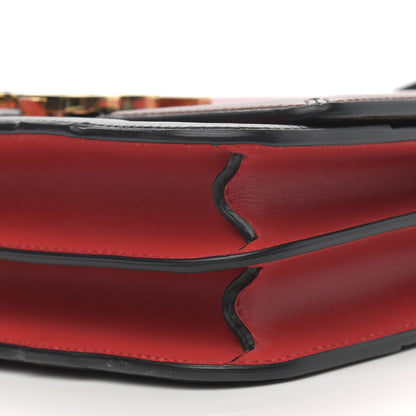 Burberry Applique Smooth Calfskin Small TB Bag Bright Red 10 of 11