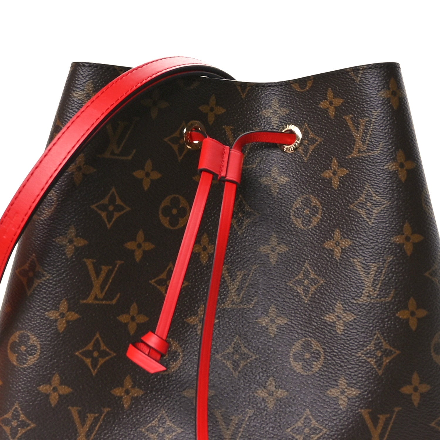 Louis Vuitton Monogram Neonoe MM Coquelicot 7 of 10
