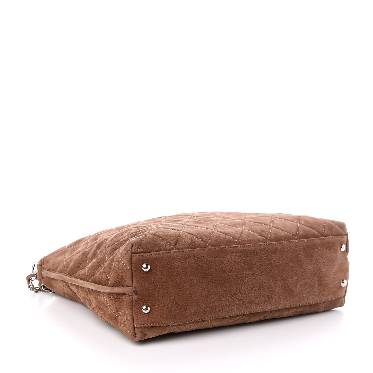Chanel Nubuck Hobo Light Brown 4 of 10