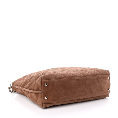Chanel Nubuck Hobo Light Brown 4 of 10