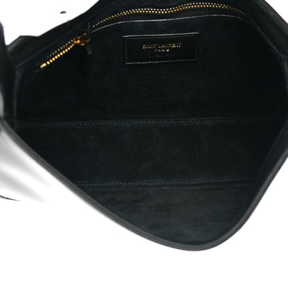 Saint Laurent Patent Le 5 A 7 Hobo Black 5 of 13