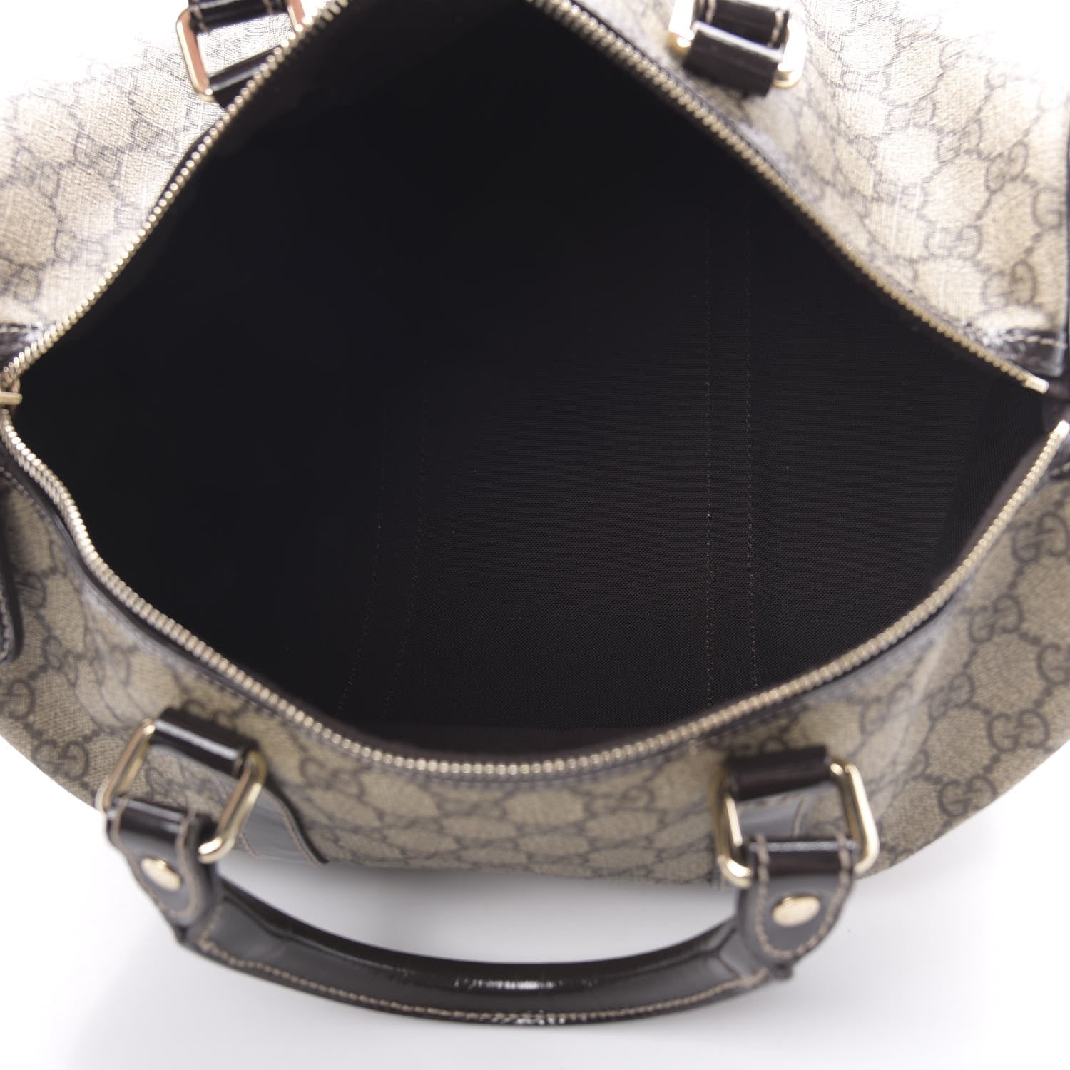 Gucci GG Plus Monogram Medium Joy Boston Dark Brown 4 of 11