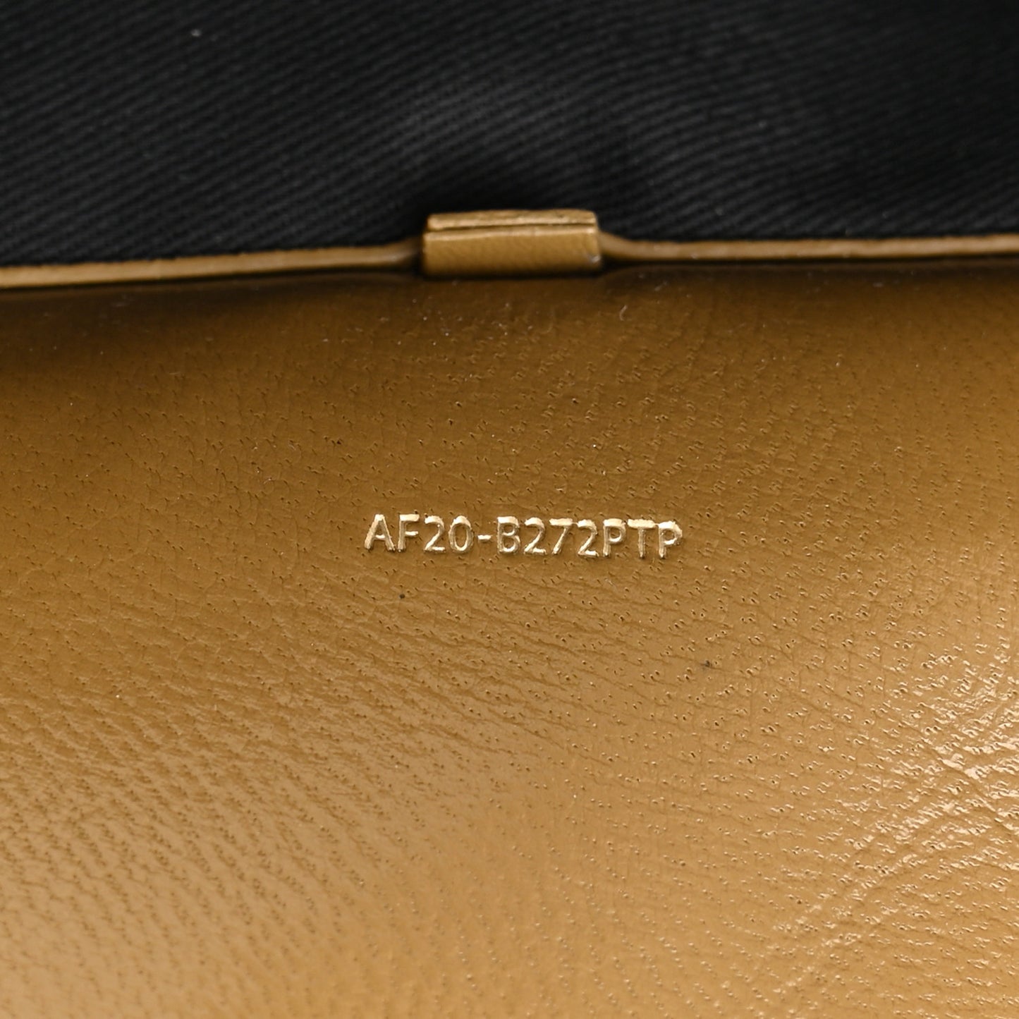 Calfskin Alix Soft Flap Chain Shoulder Bag Toffee