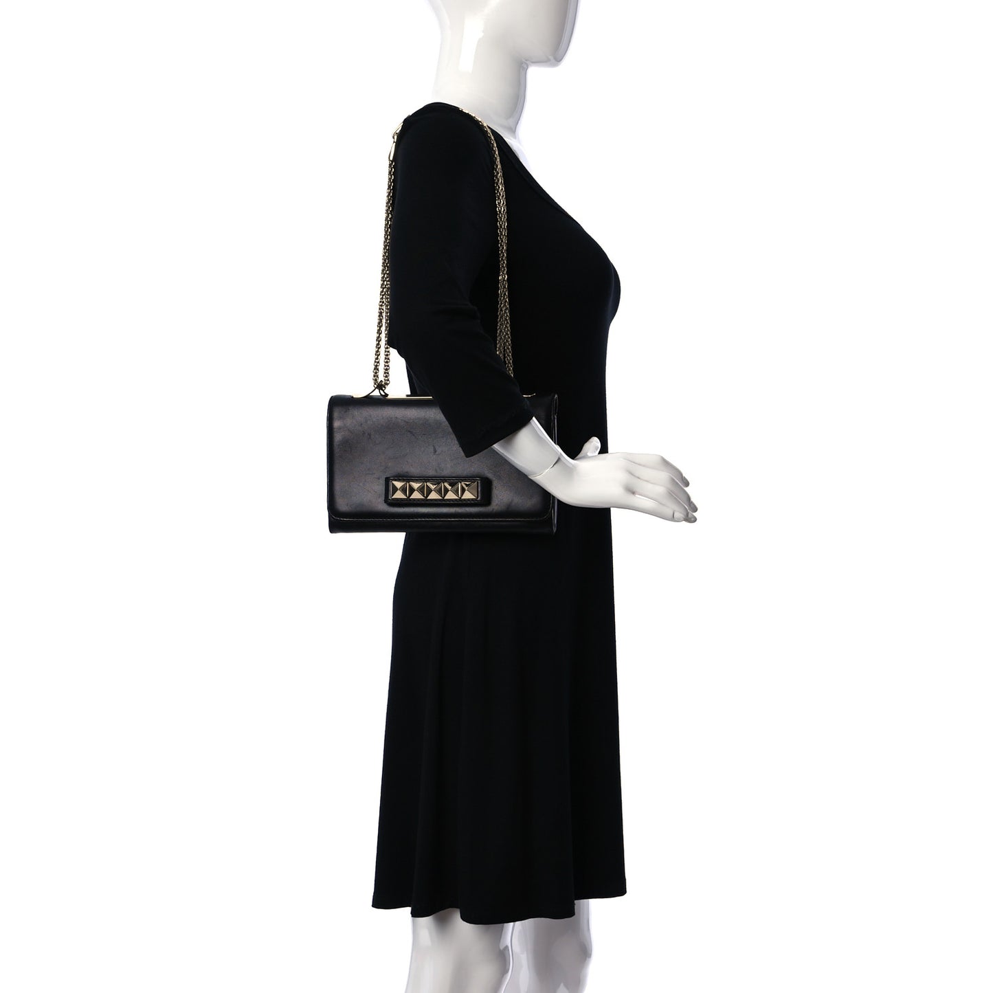 Nappa Va Va Voom Shoulder Bag Black