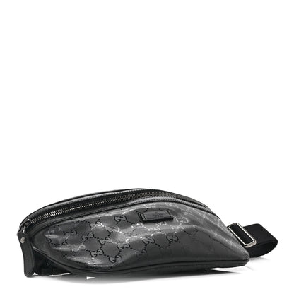 Gucci Imprime Monogram Belt Bag Black 4 of 11