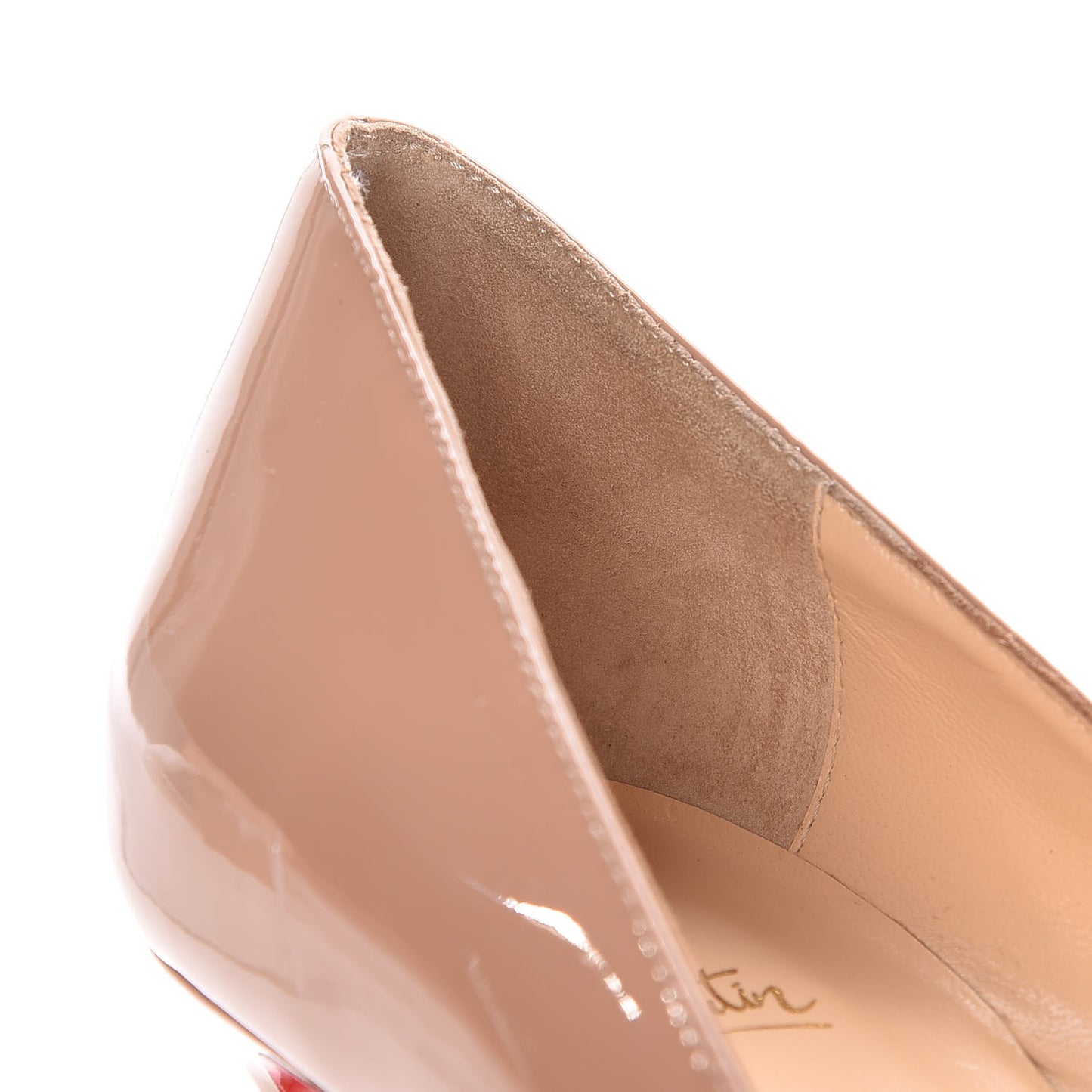 Patent No Matter 85 Pumps 39.5 Nude