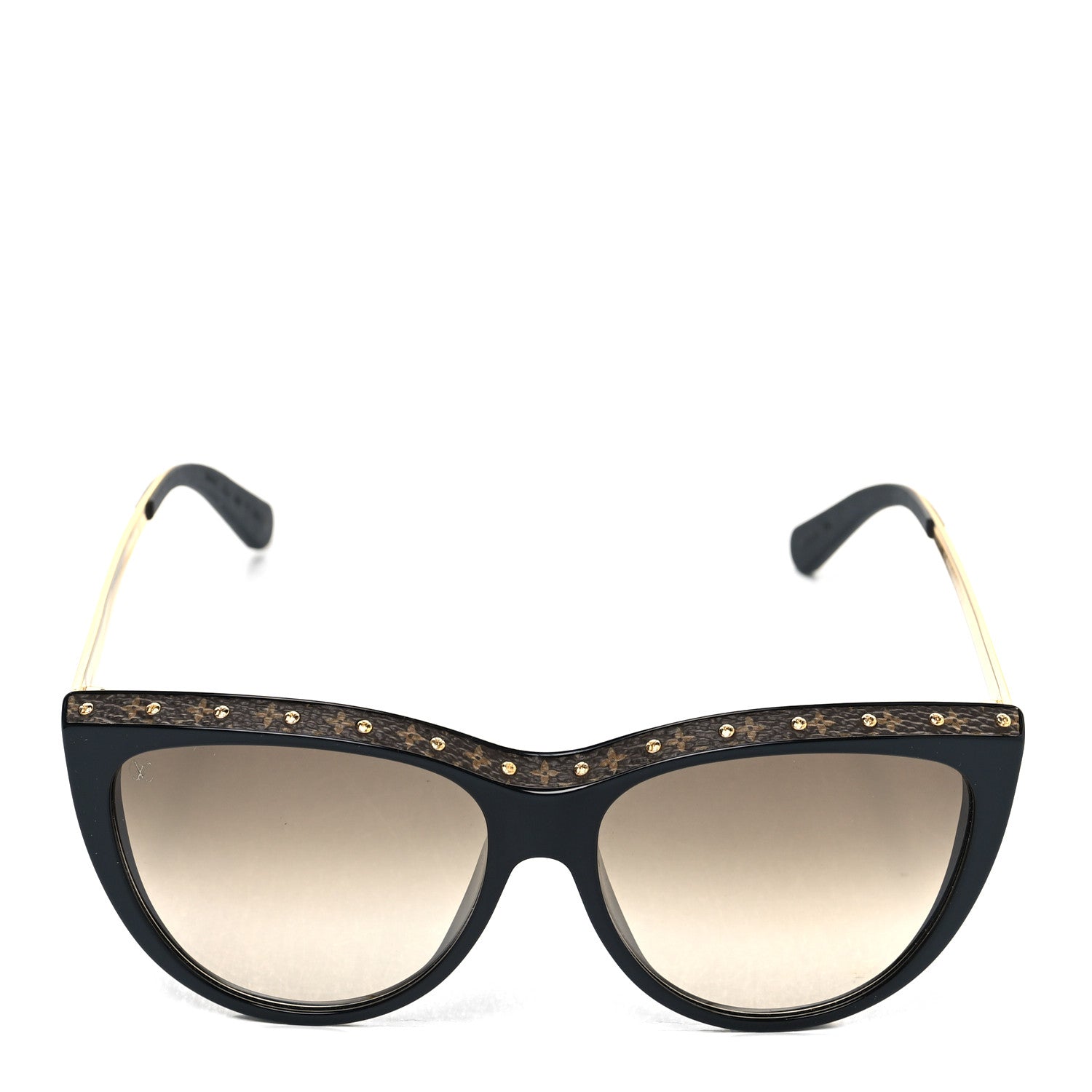 Louis Vuitton Acetate Monogram La Boum Sunglasses Z1147E Black 2 of 7