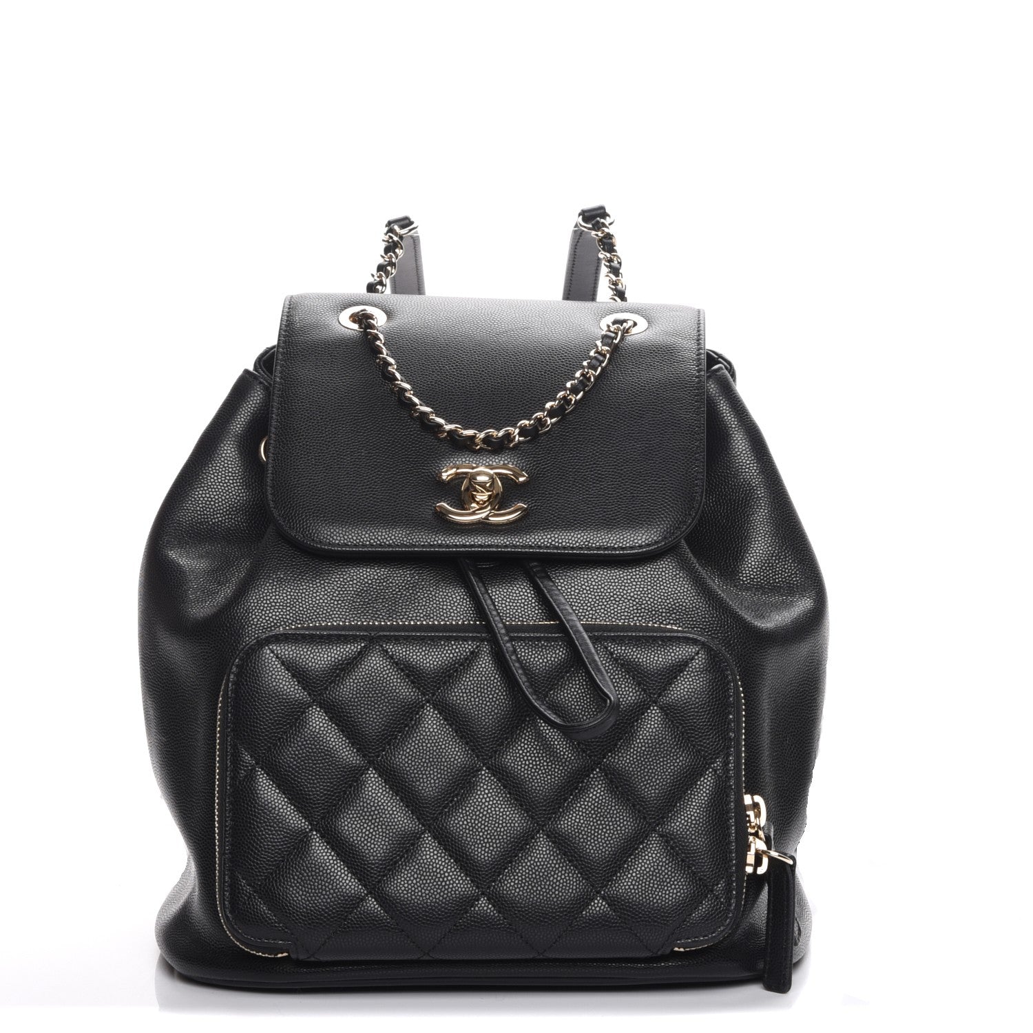 Chanel Caviar Quilted Business Affinity Backpack Black 1 of 8