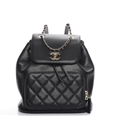 Chanel Caviar Quilted Business Affinity Backpack Black 1 of 8
