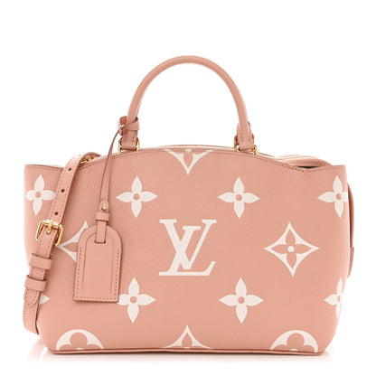 Louis Vuitton Empreinte Monogram Giant Petit Palais Rose Trianon Creme 1 of 12