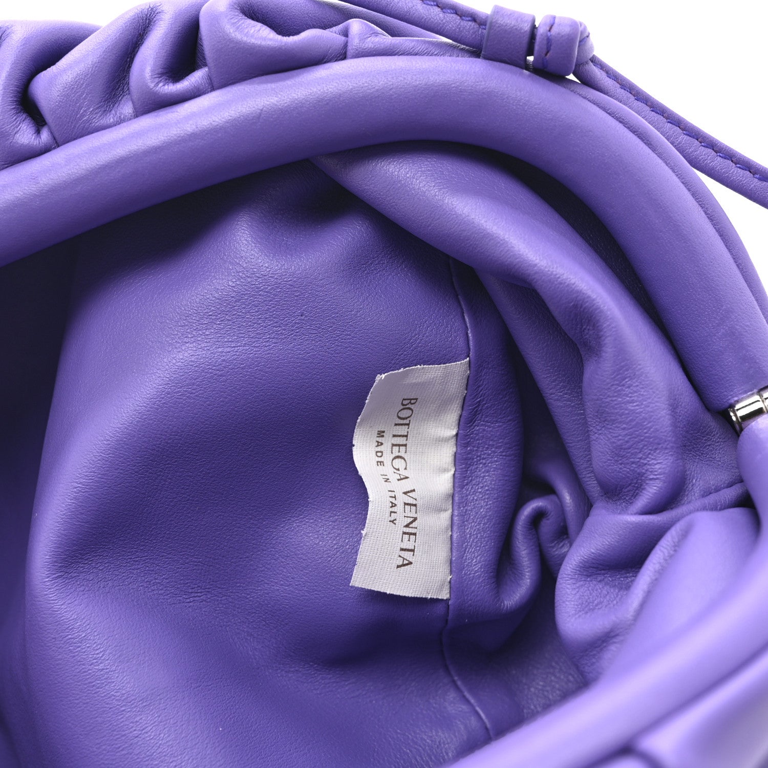 Bottega Veneta Butter Calfskin The Mini Pouch Purple 7 of 11
