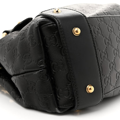 Gucci Guccissima Small Pelham Shoulder Bag Black 9 of 15