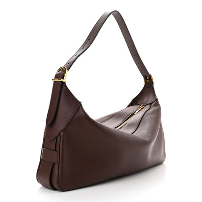 Celine Supple Calfskin Medium Romy Shoulder Bag Hickory 3 of 10