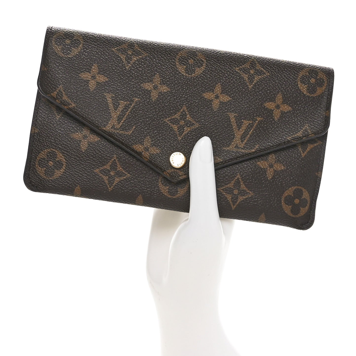 Monogram Jeanne Wallet Rose Ballerine