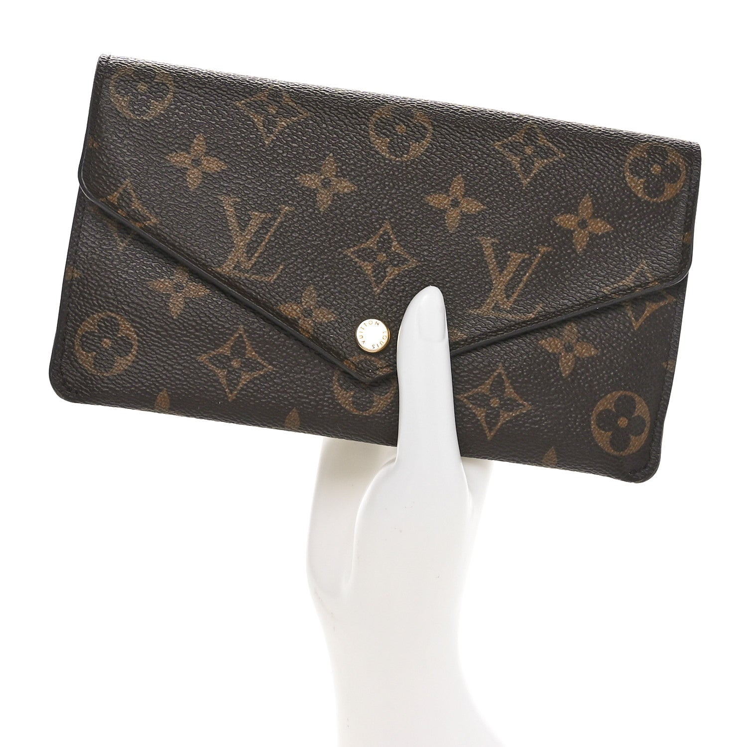 Louis Vuitton Monogram Jeanne Wallet Rose Ballerine 2 of 9