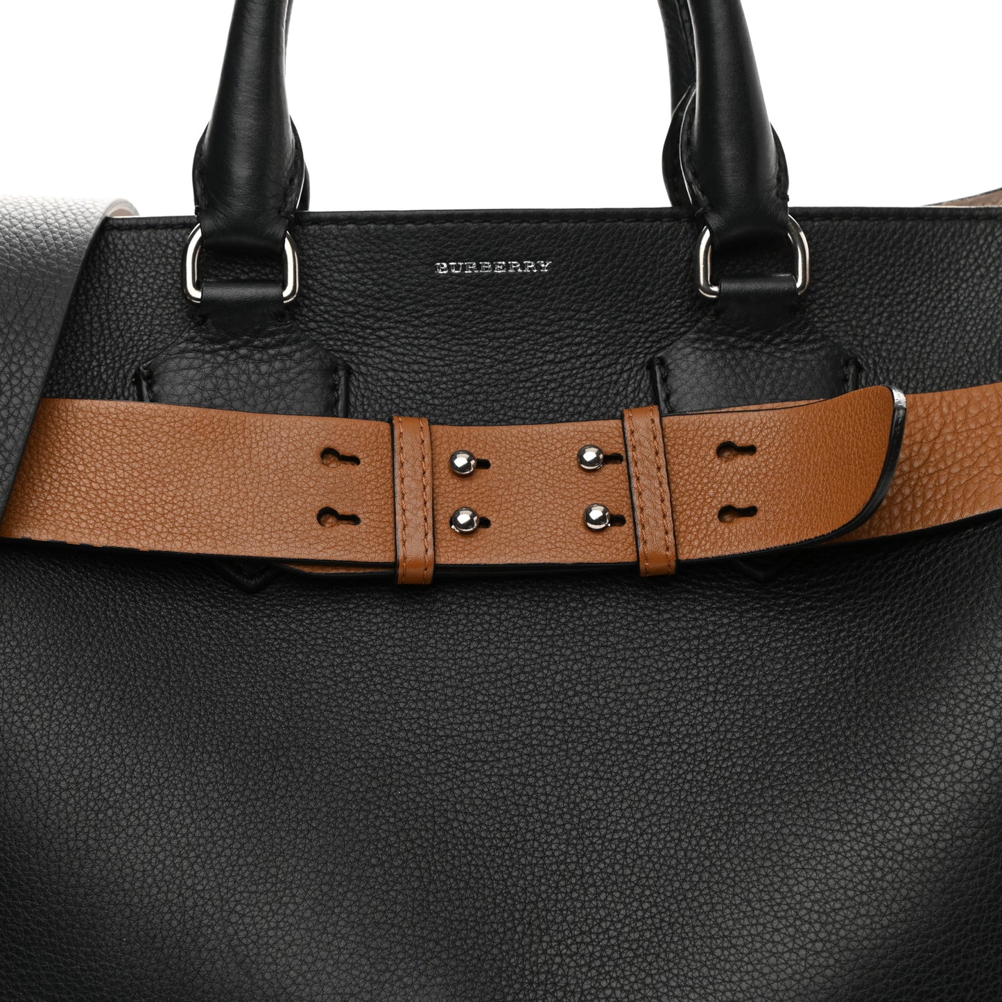 Soft Grain Calfskin Medium Belt Bag Black