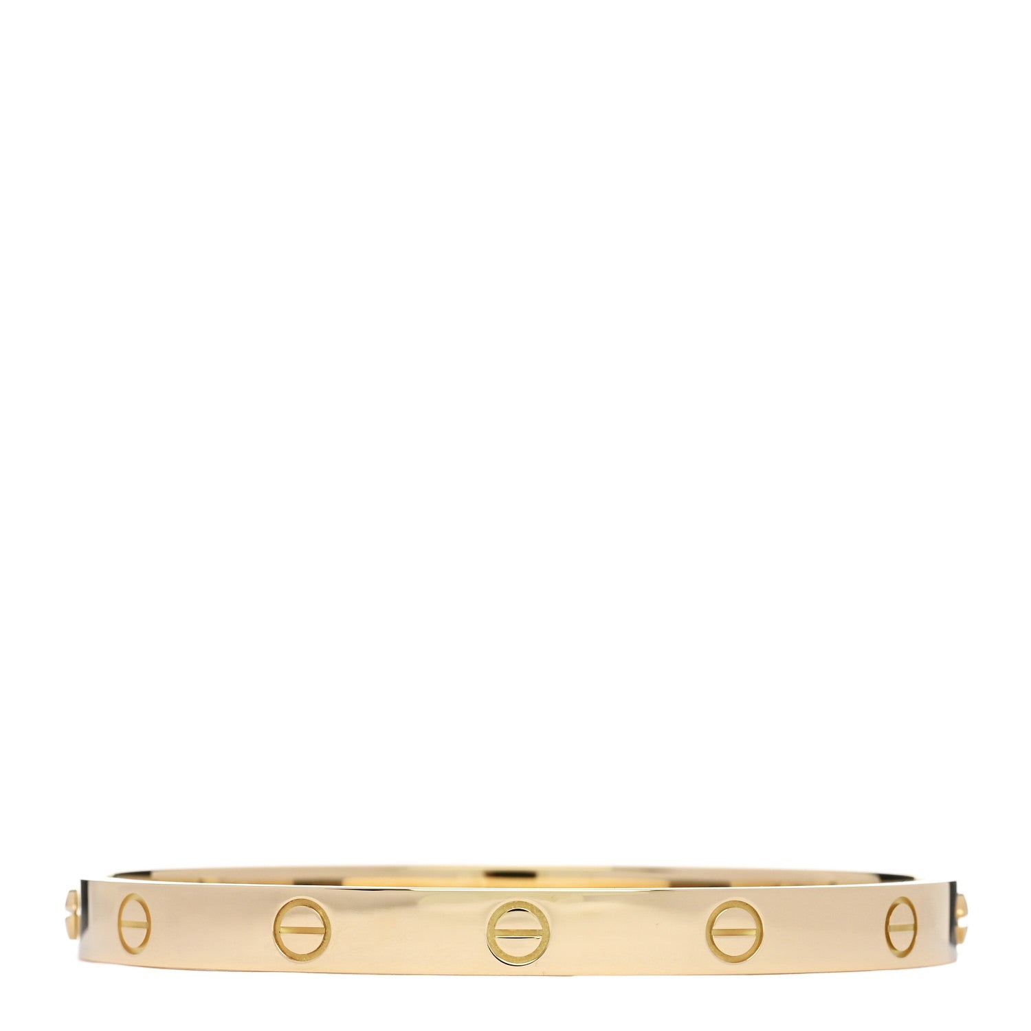 Cartier 18K Yellow Gold LOVE Bracelet 18 2 of 7
