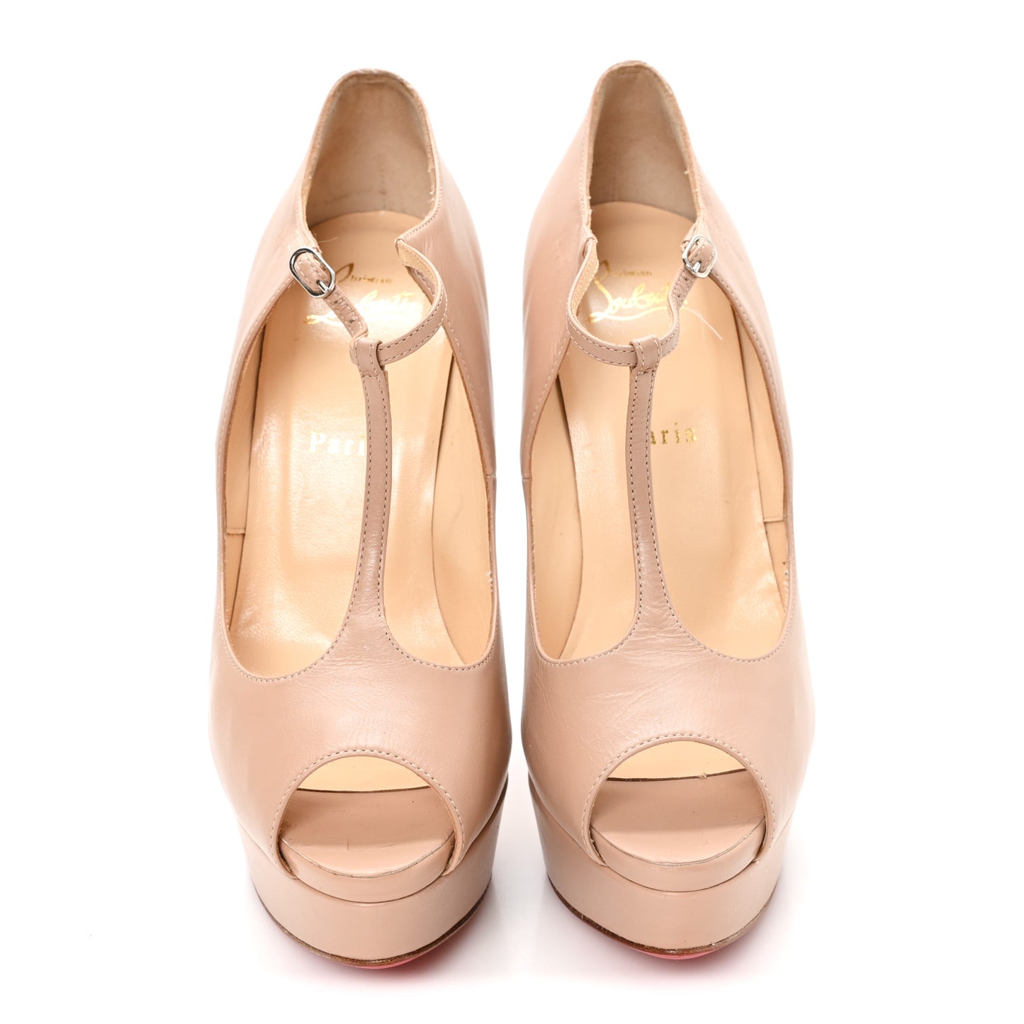 Calfskin Altapoppins 150 Pumps 39 Nude