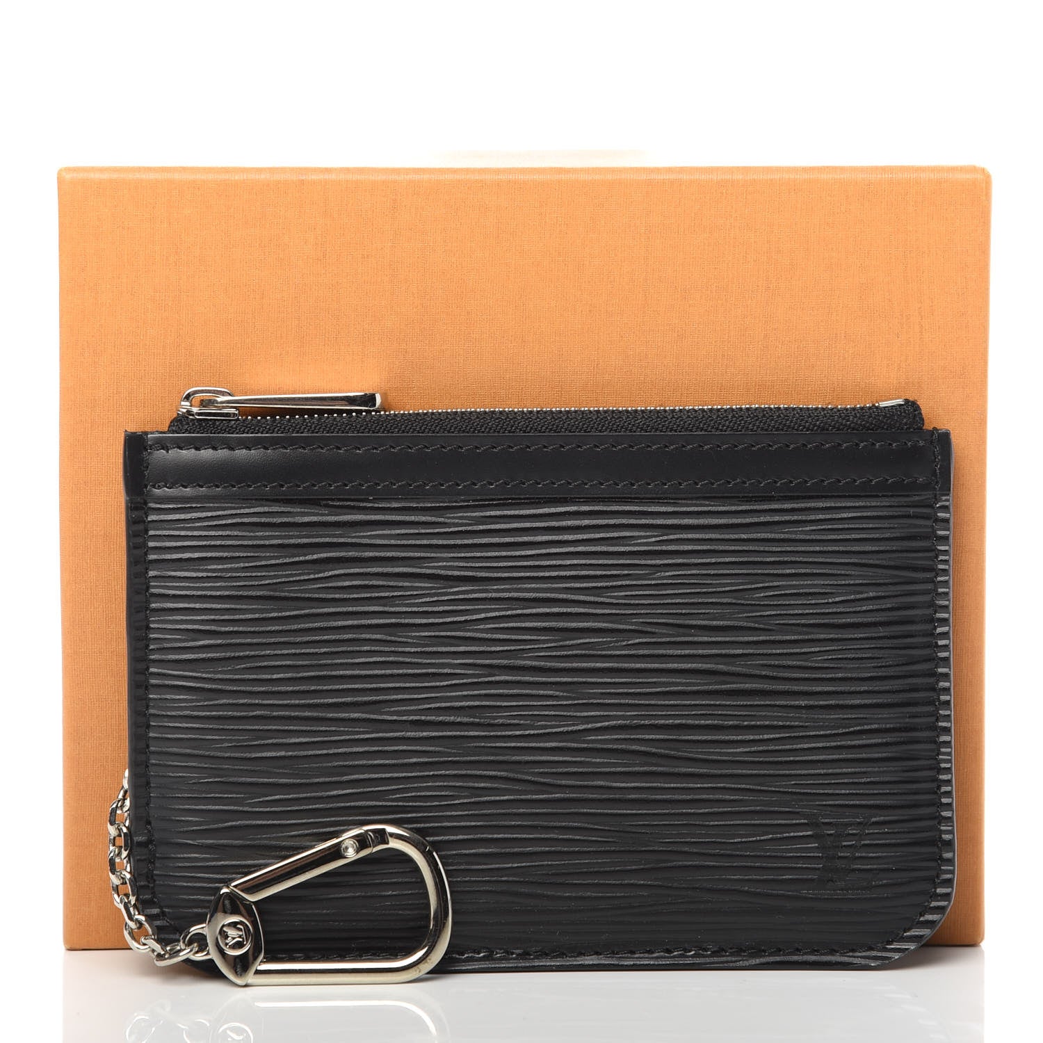 Louis Vuitton Epi Key Pouch Black 8 of 8