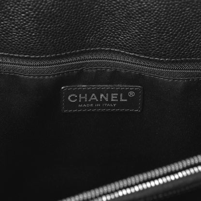 Chanel Caviar Quilted Grand Shopping Tote GST Black 6 of 12