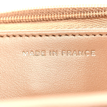 Chanel Caviar Quilted Wallet on Chain WOC Beige 7 of 12