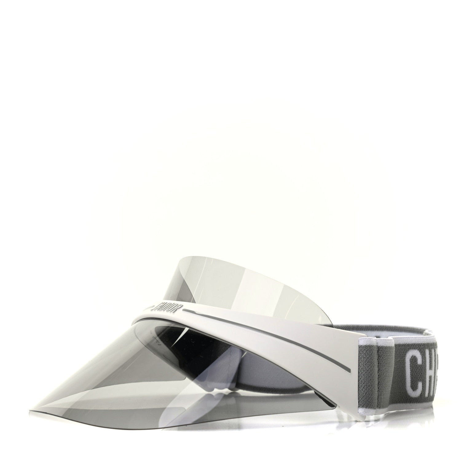 Christian Dior Mirrored DiorClub1 Sun Visor Grey 1 of 7