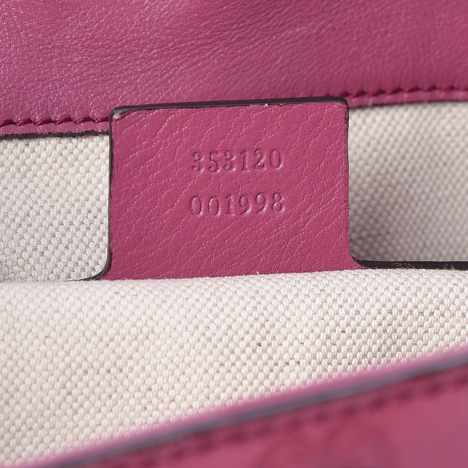 Gucci Guccissima Medium Bree Foldover Tote Peonia Flower 7 of 11