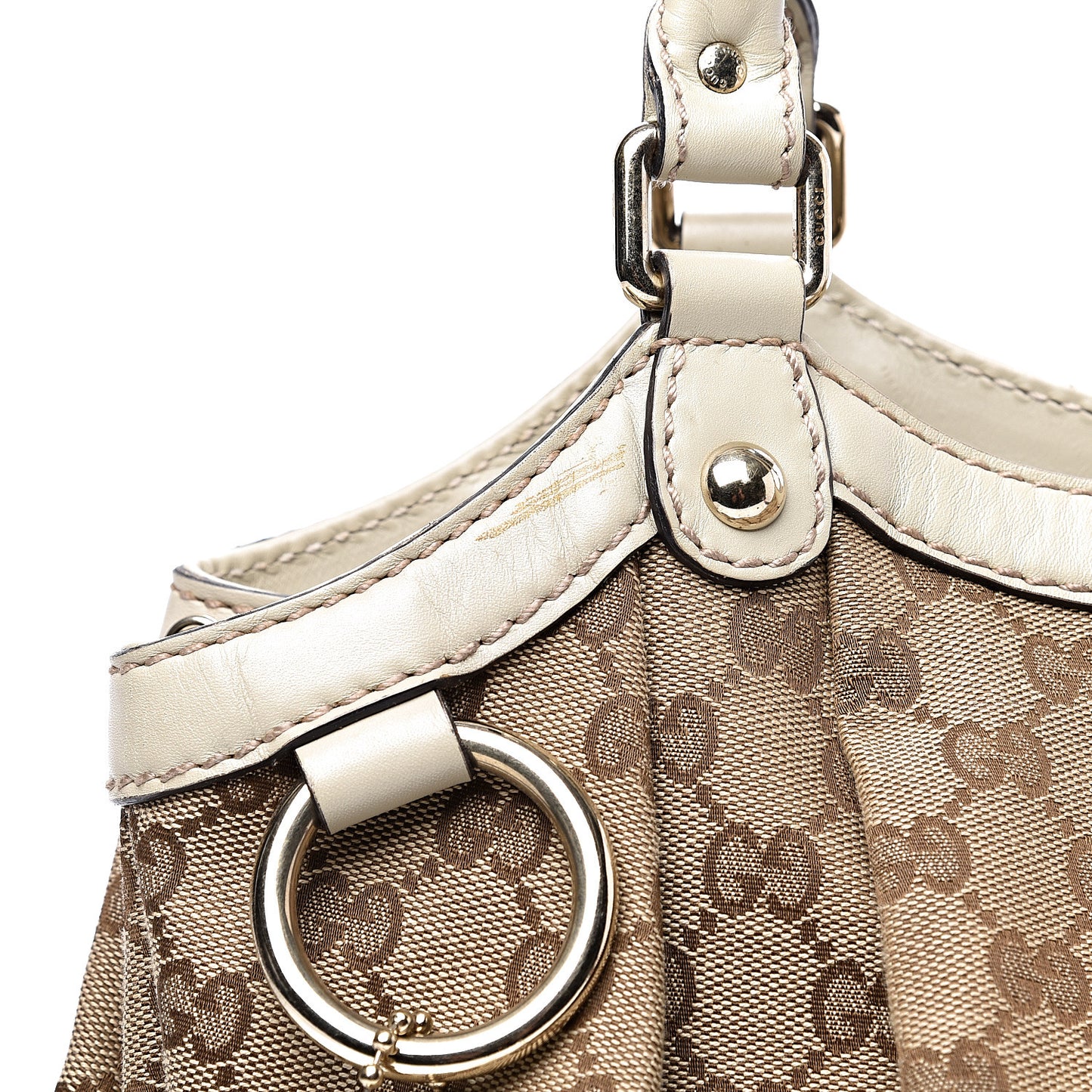 Monogram Medium Sukey Tote Off White