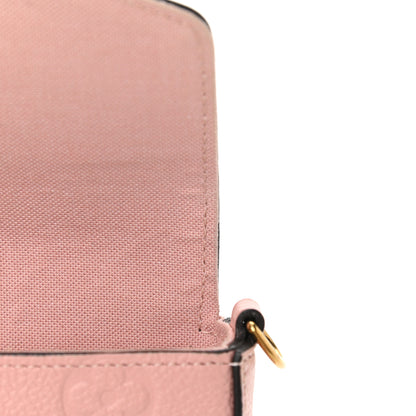 Louis Vuitton Empreinte Pochette Felicie Chain Wallet Rose Poudre 9 of 13