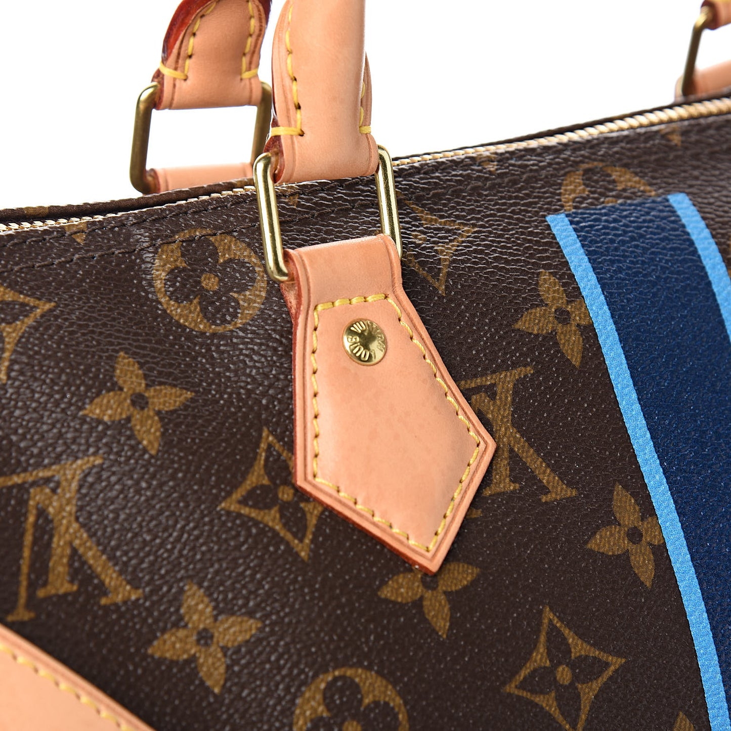 Monogram My LV Heritage Speedy Bandouliere 30 Marine Blue Clair