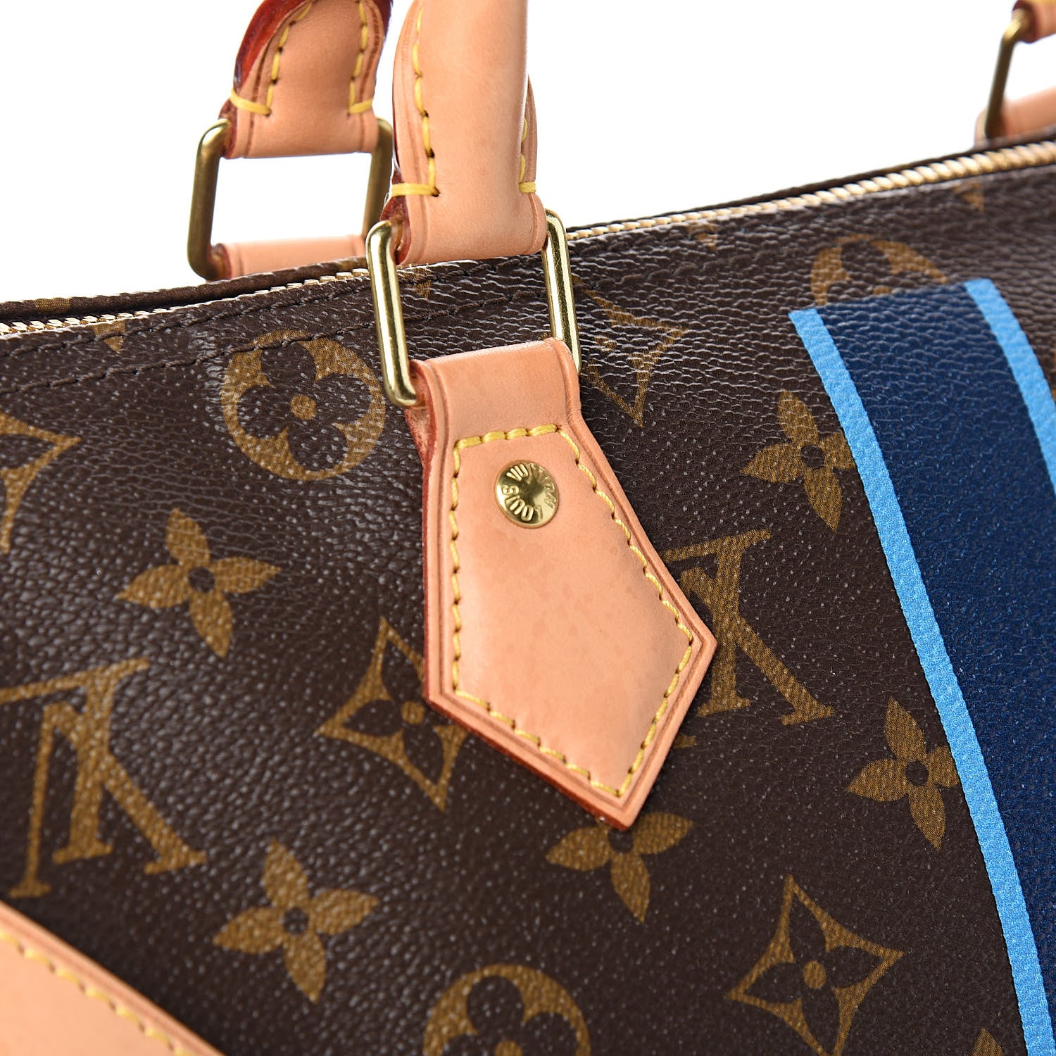 Louis Vuitton Monogram My LV Heritage Speedy Bandouliere 30 Marine Blue Clair 11 of 14