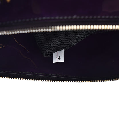 Prada Spazzolato Medium Promenade Tote Viola Fume 7 of 16