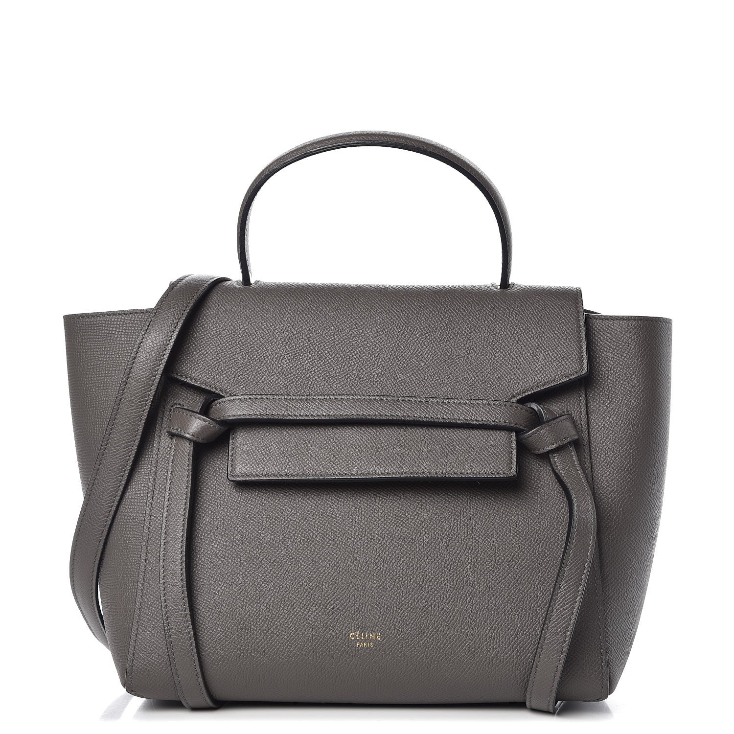 Celine Baby Grained Calfskin Micro Belt Bag Grey 1 of 11