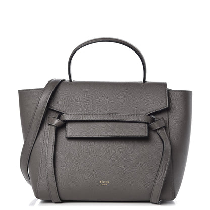 Celine Baby Grained Calfskin Micro Belt Bag Grey 1 of 11