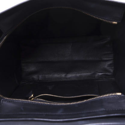 Celine Smooth Calfskin Shrunken Lambskin Micro Tri-Color Luggage White 5 of 14