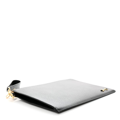 Gucci Calfskin Horsebit 1955 Wristlet Pouch Black 4 of 11