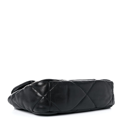 Chanel Lambskin Quilted Medium Chanel 19 Flap Black 4 of 12