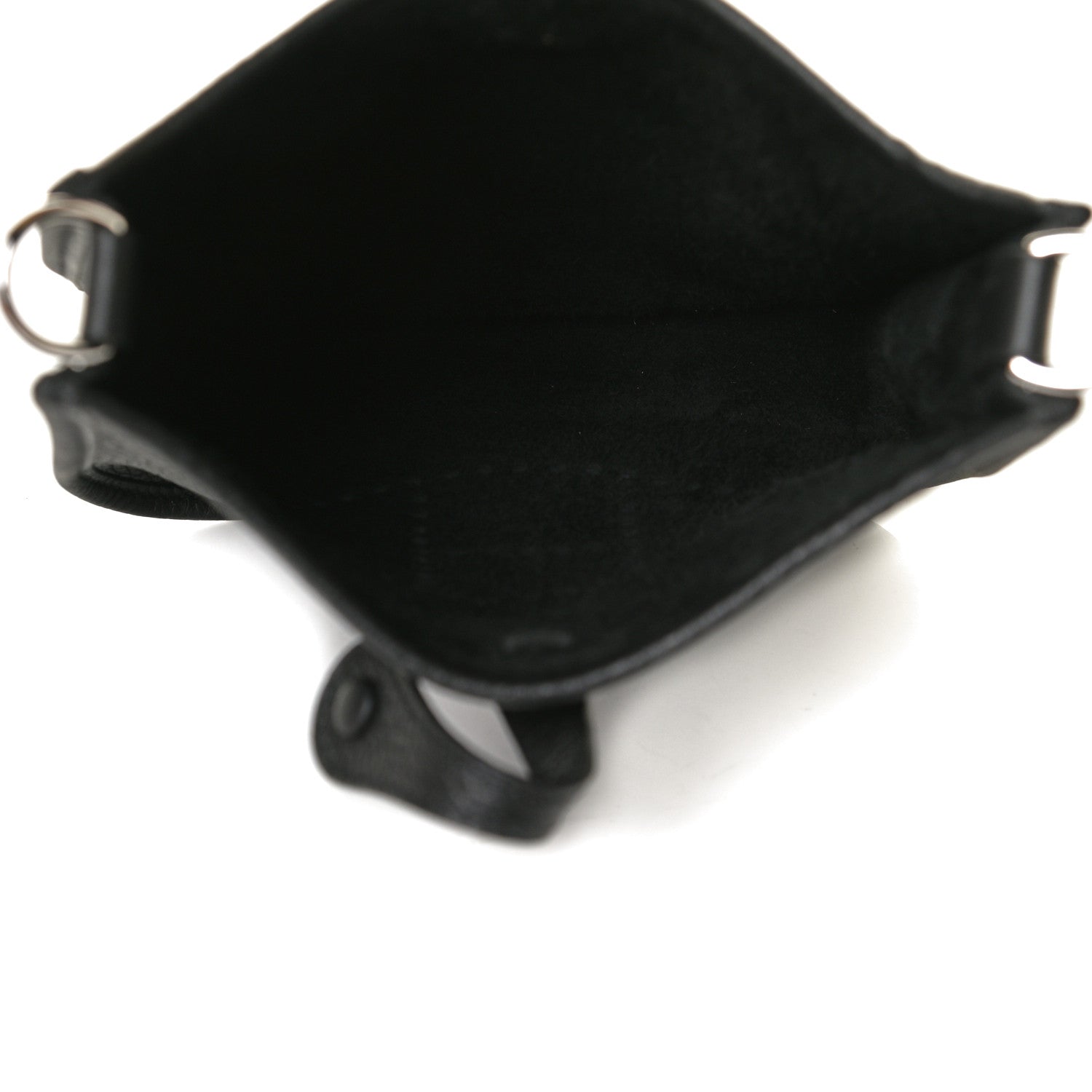 Hermes Taurillon Clemence Evelyne TPM Black 5 of 12