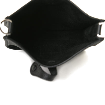 Hermes Taurillon Clemence Evelyne TPM Black 5 of 12