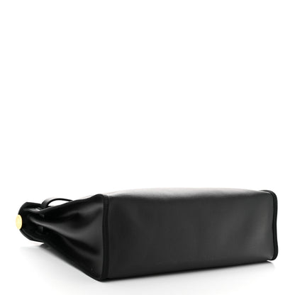 Hermes Toile H Berline Vache Hunter Herbag Zip PM 31 Black Ecru 5 of 11