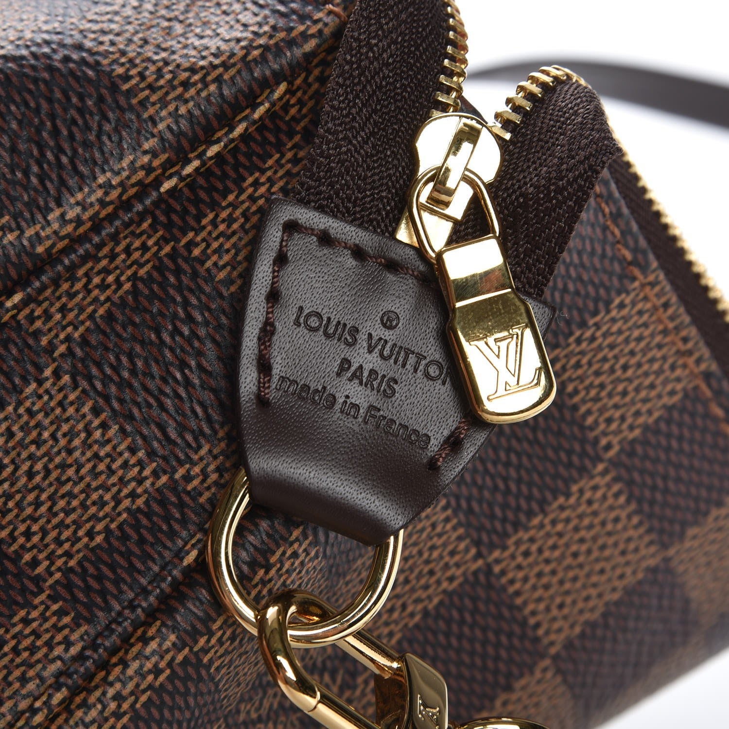 Louis Vuitton Damier Ebene Pochette Accessories NM 6 of 9